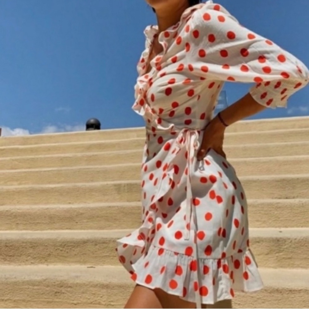 Super cute Rixo for Target polka dot ruffle dress